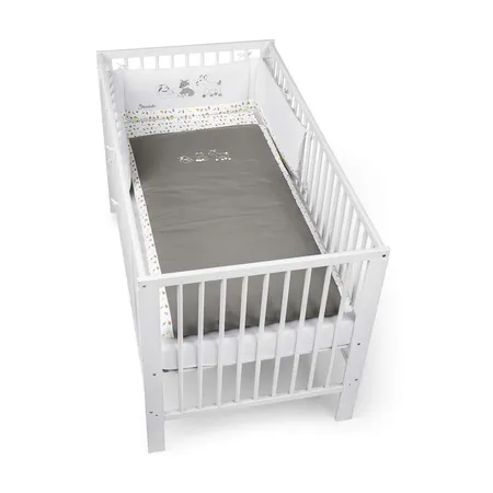 Sterntaler Bett-Set, Kopfkissen, Bettdecke und Bett-Nestchen, Waldis