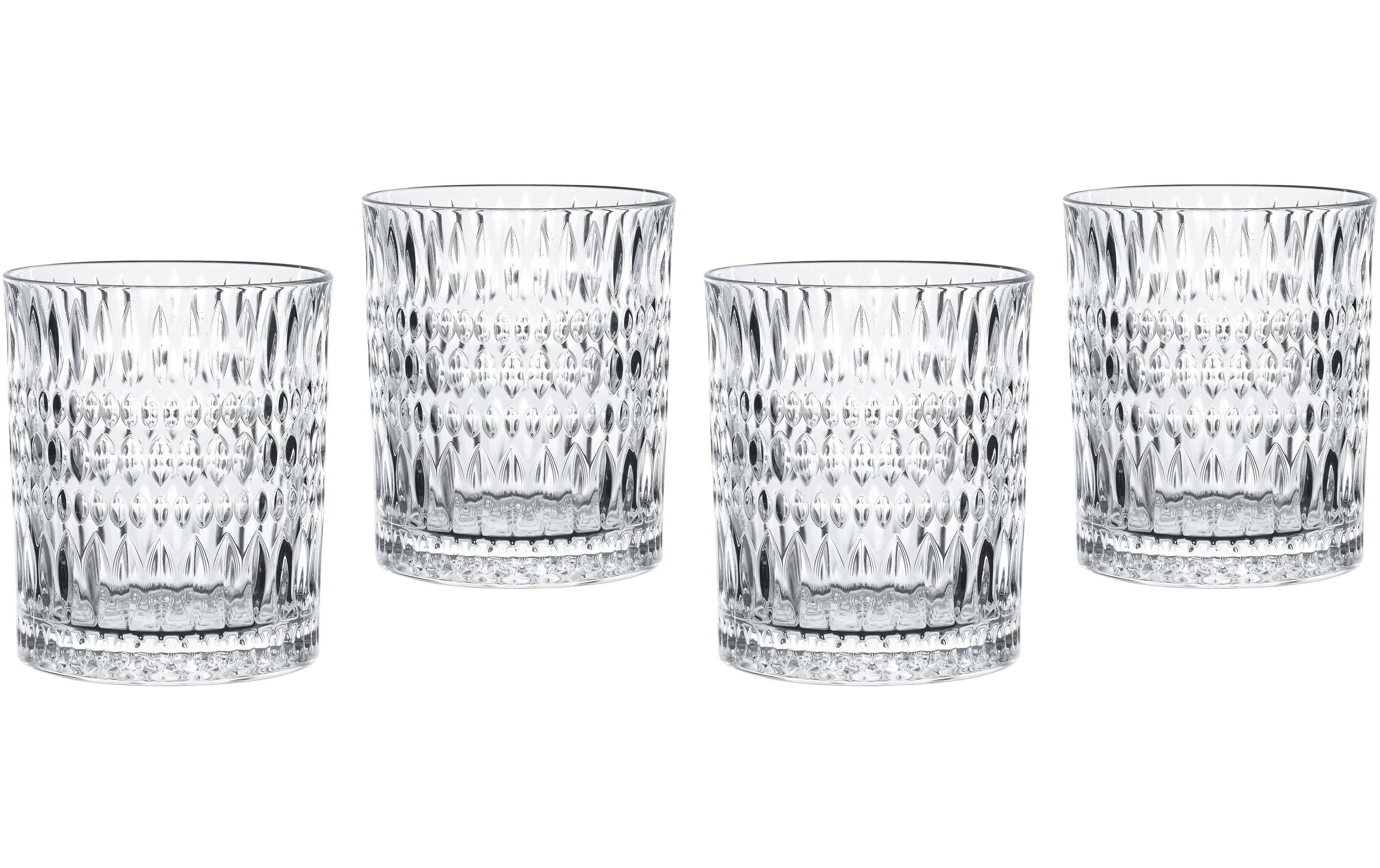 Whiskybecher Ethno, 4 StückWhiskybecher aus Kristallglas