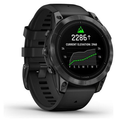 Montre de Sport Garmin epix Pro (Gen 2) Standard Edition 47 mm Gris Slate Noir