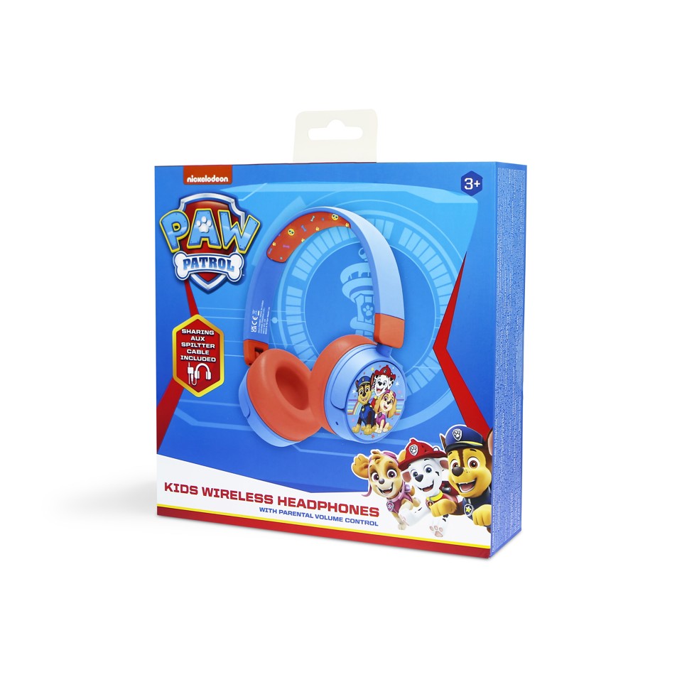OTL - Bluetooth Hovedtelefoner m/Voksen Kontrol - Paw Patrol