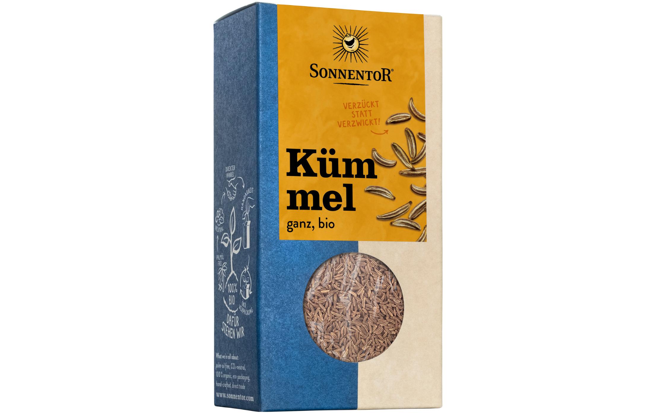 Gewürz Bio Kümmel ganz Beutel 60 gGanze Kümmelsamen in Bio-Qualität