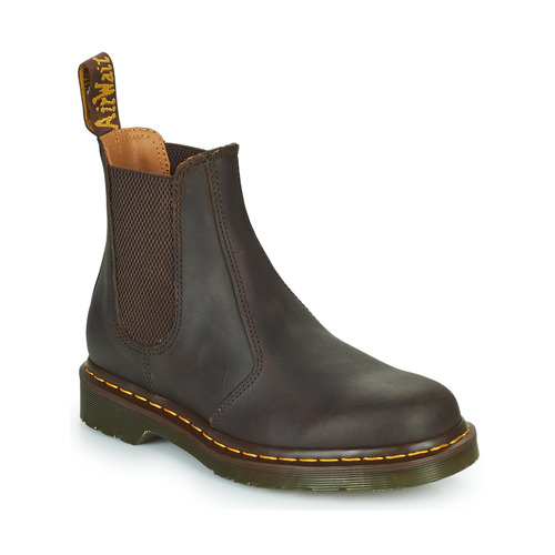 Dr. Martens - 2976 YS DARK BROWN CRAZY HORSE - Marron