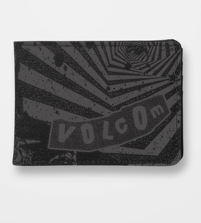 Volcom Post Bifold Black