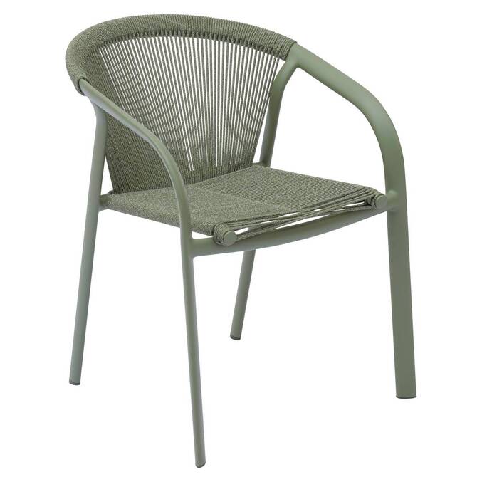 Fauteuil de jardin RIU Sauge / Vert laurier