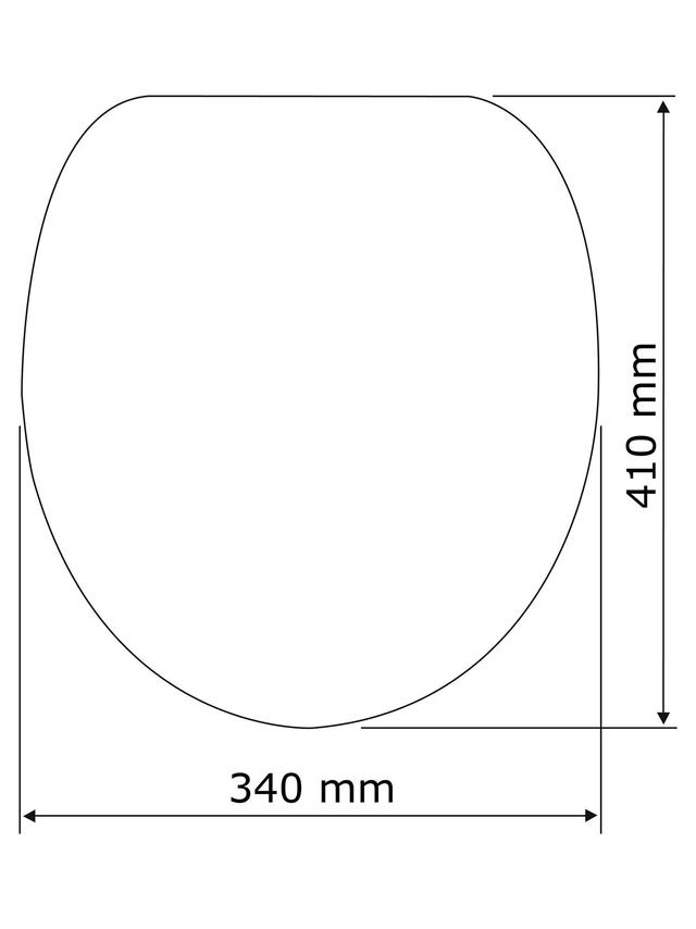 WC-Sitz Bambus