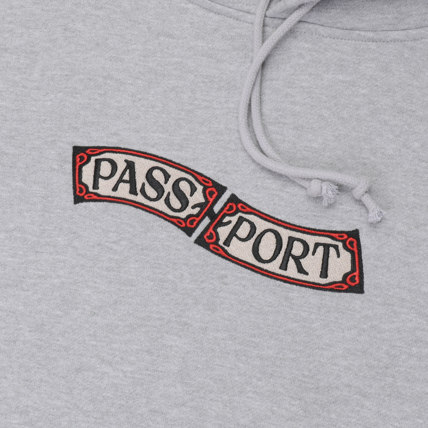PassPort Red Flag Hoodie Ash