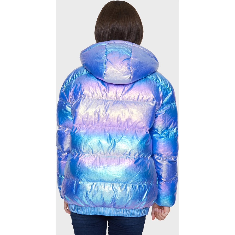Threadgirls Winterjacke Metallic Star Lilac