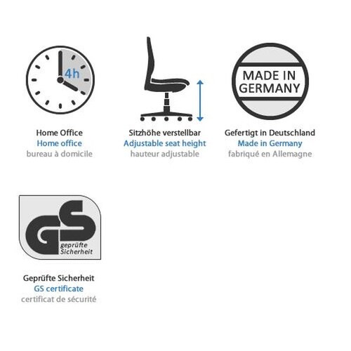 Stehhilfe SITNESS HIGH BOB Stoff Topstar