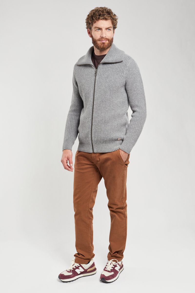 Gilet côtelé Héritage - laine
