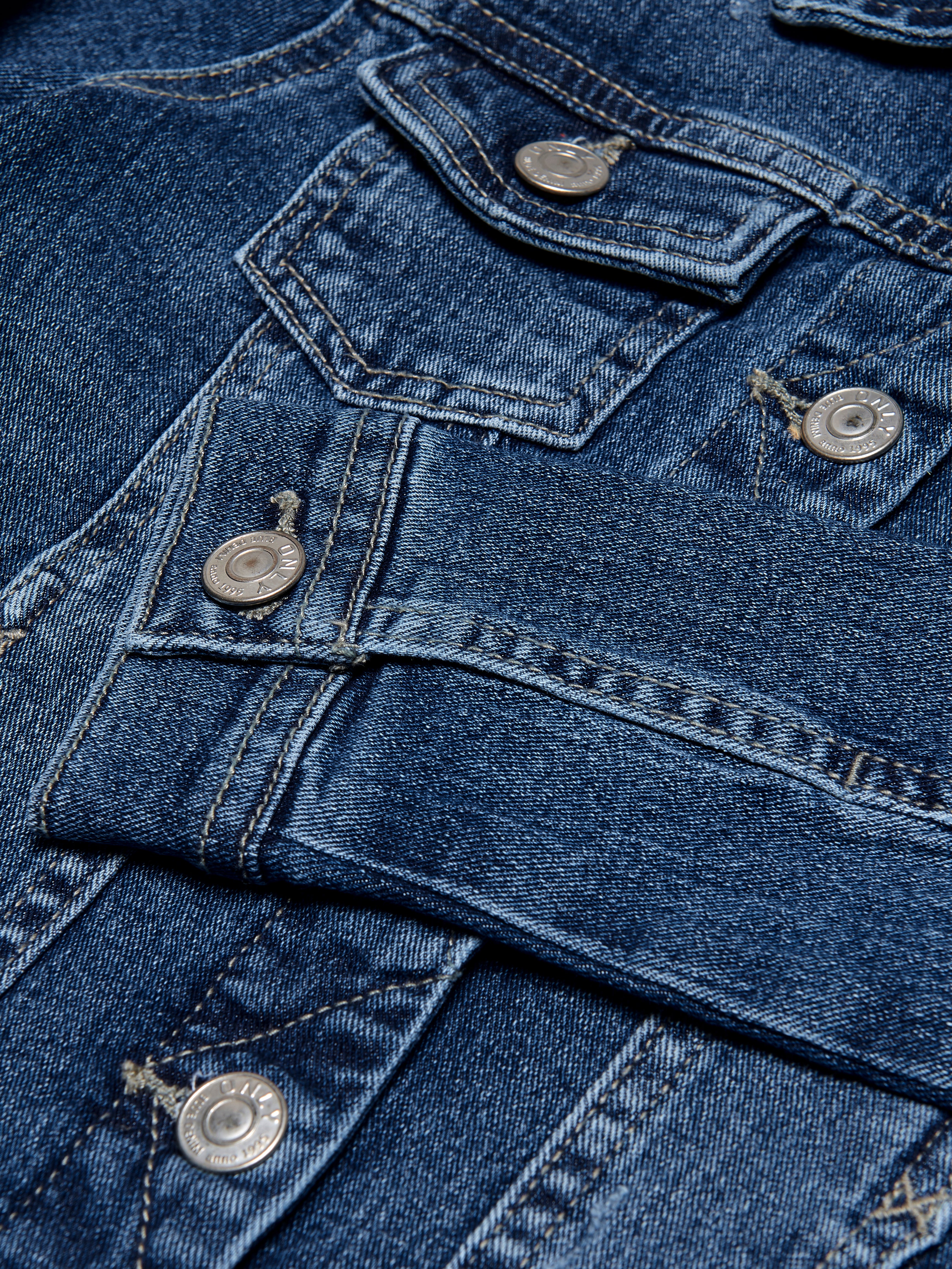 KOGSARA Jeansjacke Medium Blue Denim