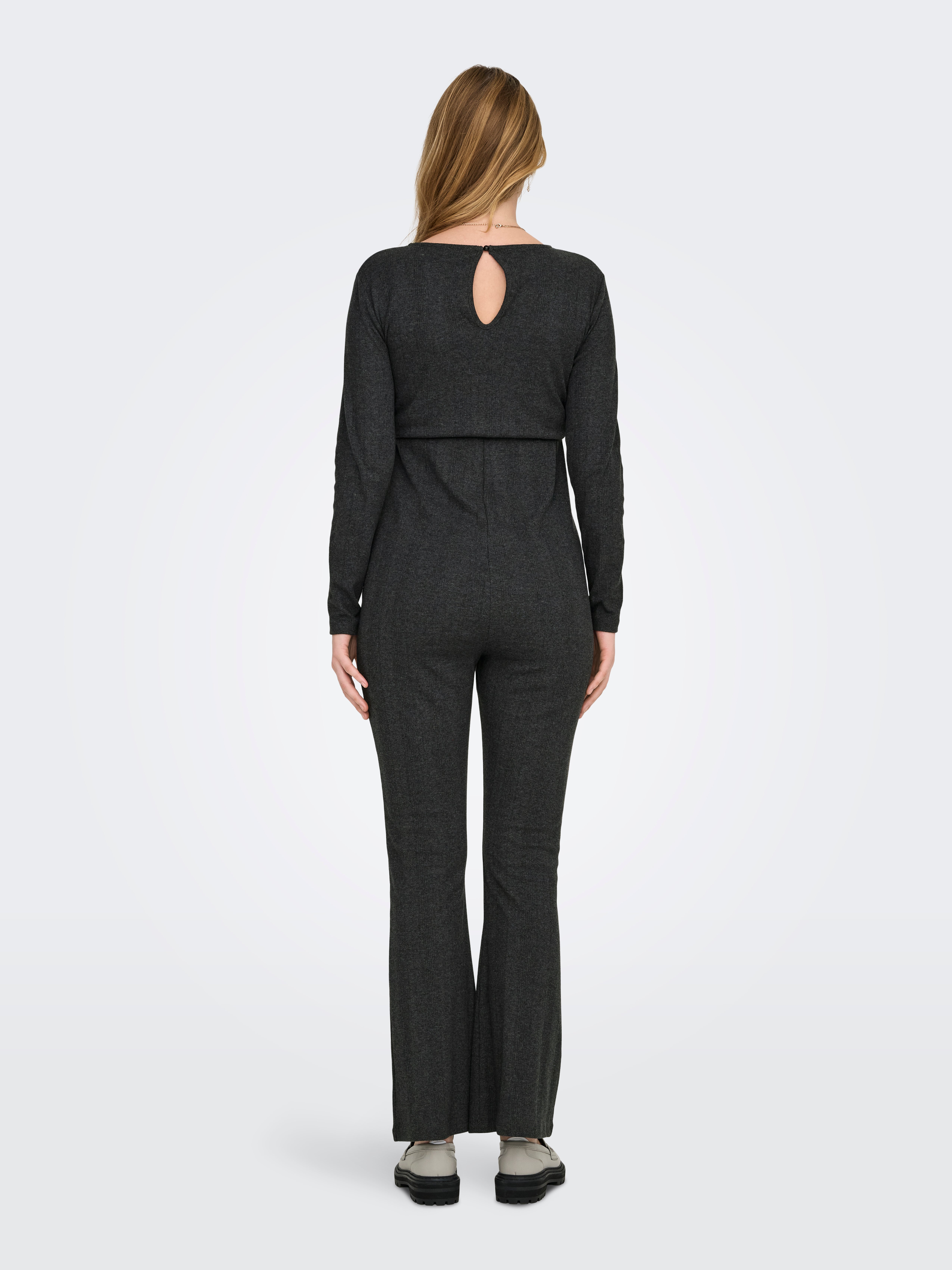 OLMLARA Jumpsuit Dark Grey Melange