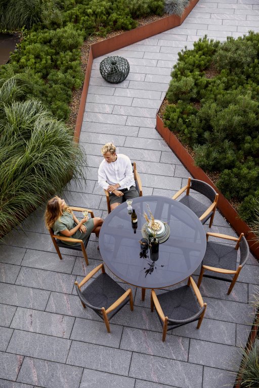 Cane-Line Royal tuinstoel met armleuning