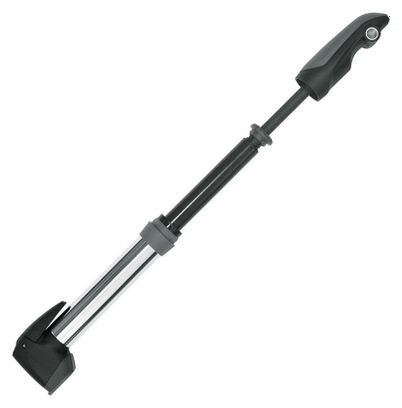 SKS Mini-Pompe INJEX T-ZOOM 256 mm Argent Noir Tête Muti-Valve