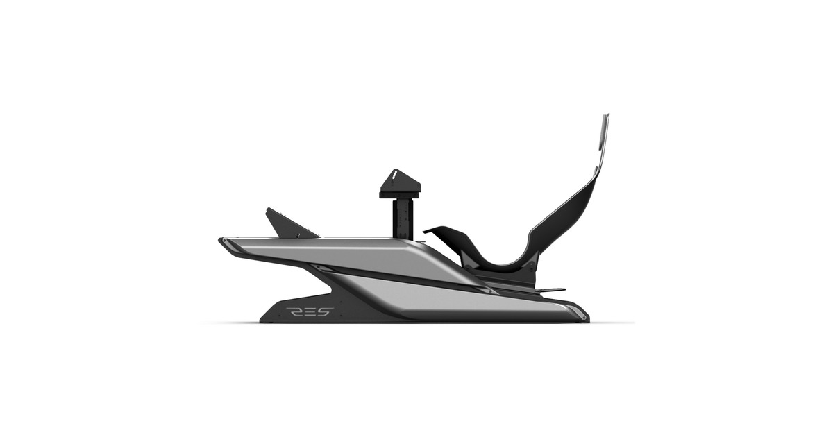 Res-TechX1 Cockpit racing simulator  (Zwart/grijs)