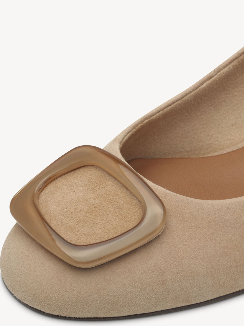Leren Pumps - bruin