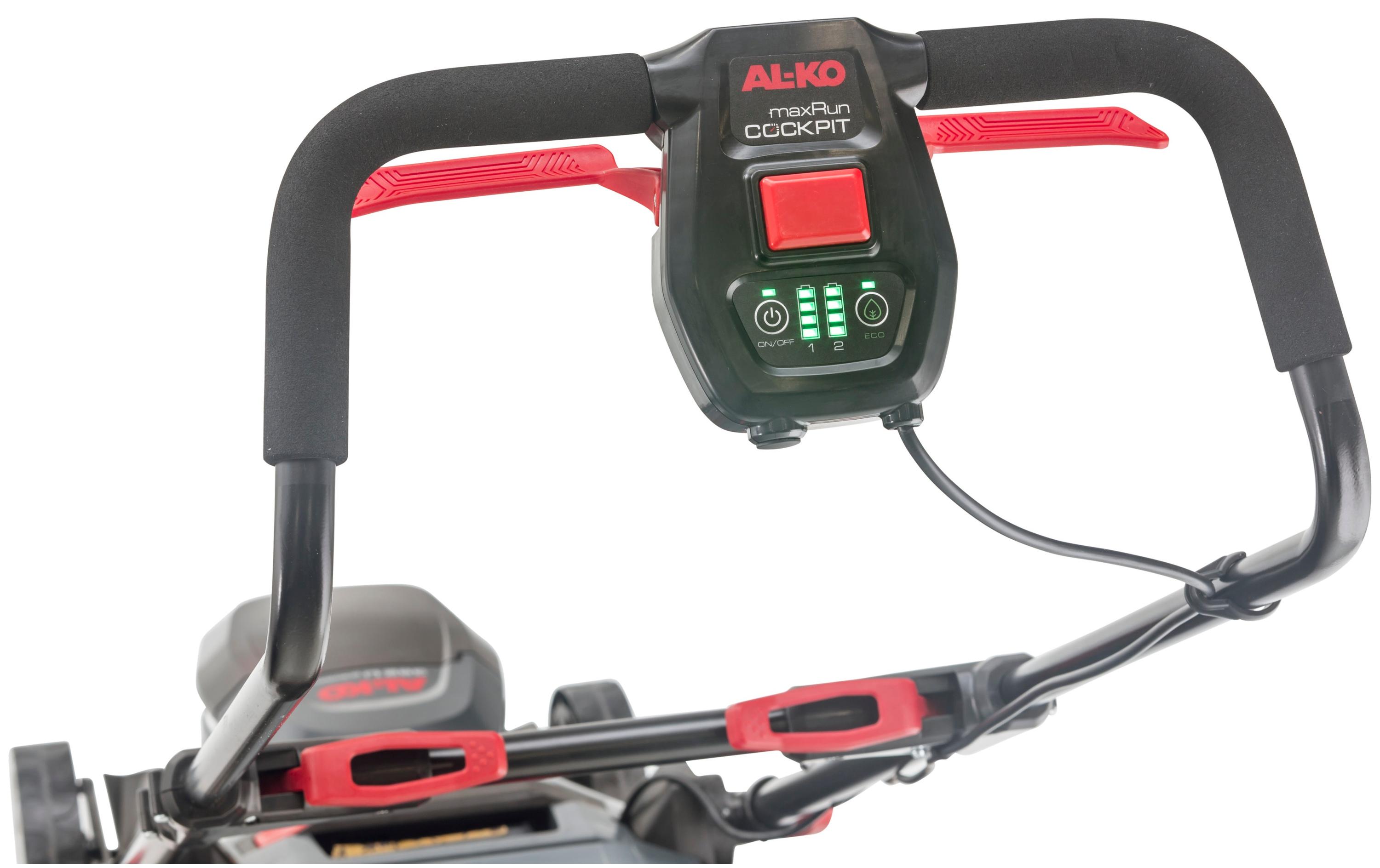 Akku-Rasenmäher Premium, 382 Li,<br>Rasenmäher mit Fangbox
