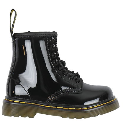 Dr. Martens Stiefel - 1460 T - Patent Lamper - Schwarz