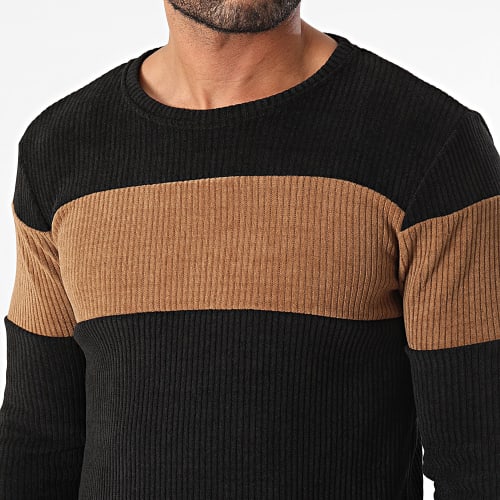 Sweat Crewneck Noir Marron