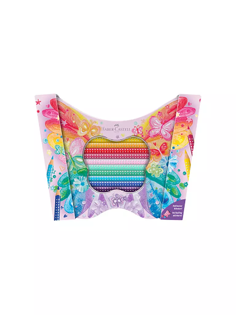 FABER-CASTELL Geschenkset Sparkle Buntstift Schmetterling keine Farbe
