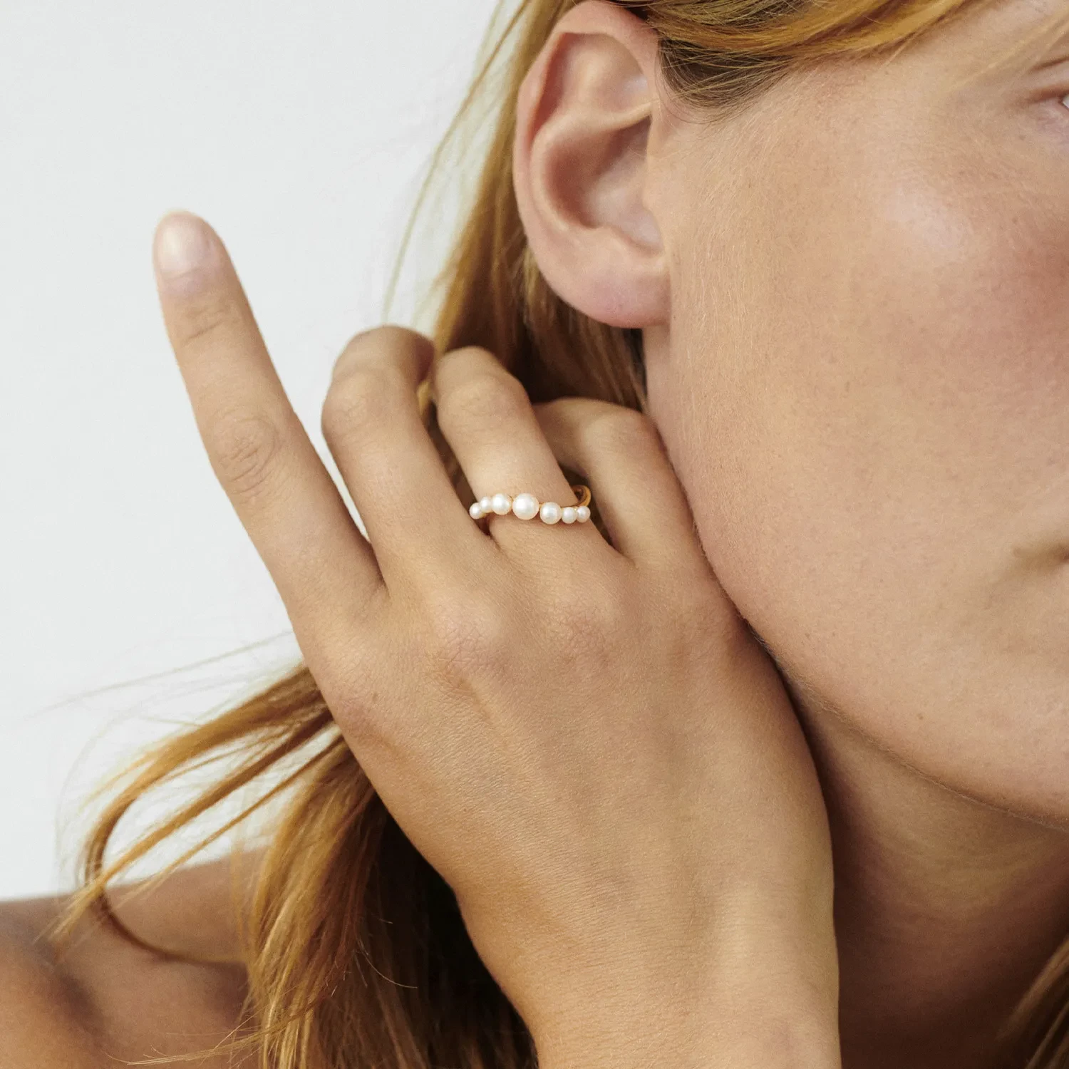 Pernille Corydon Sea Treasure Ring 18 kt. Forgyldt Sølv R-280-GP