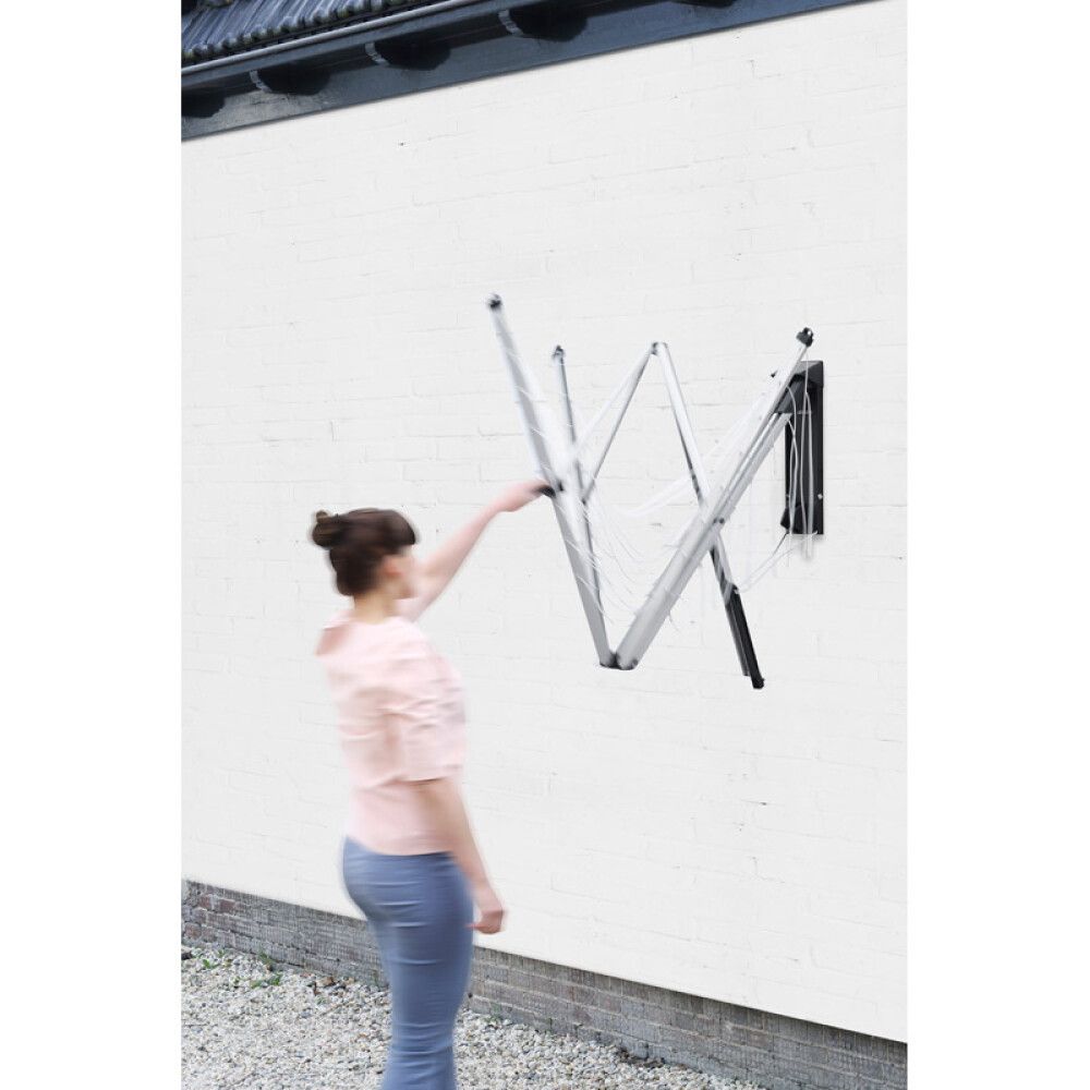 TØRKESTATIV BRABANTIA WALLFIX 24M