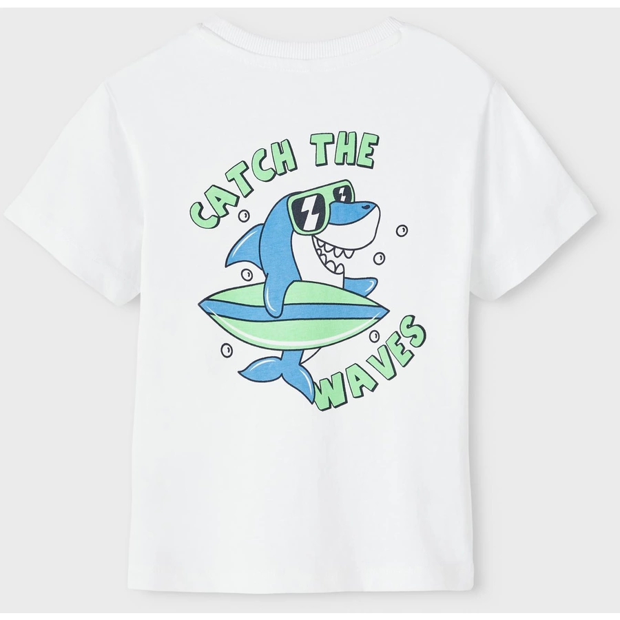 name it T-Shirt Nmmvelix Bright White