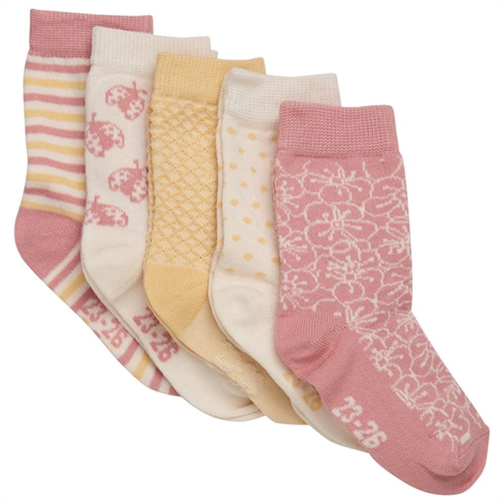 Køb Minymo Ash Rose Strømper 5-pak NOOS