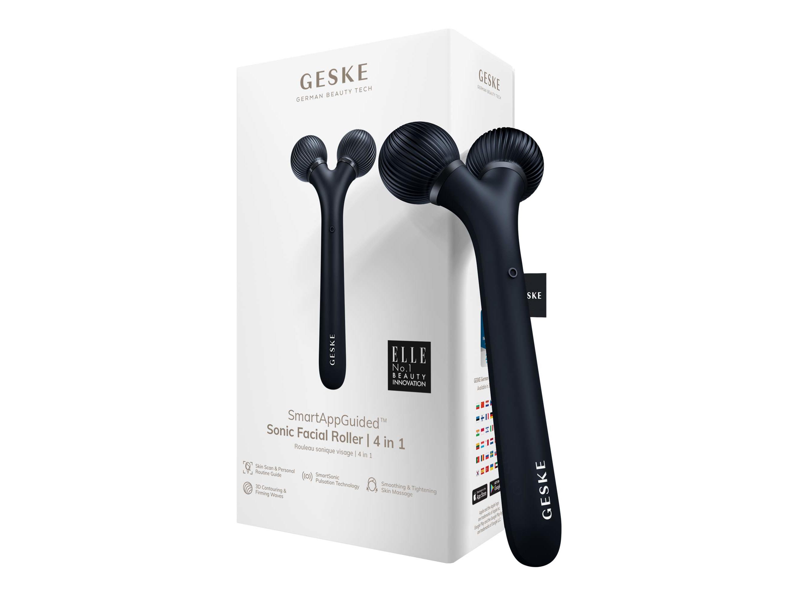 ROLO FACIAL GESKE SONIC 4EM1 PRETO