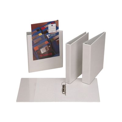 Esselte Panorama - Classeur à anneaux personnalisable - Dos 38 mm - A4 - pour 180 feuilles - blanc