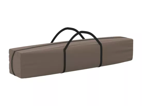 Tente de réception pliable Taupe 3x3 m