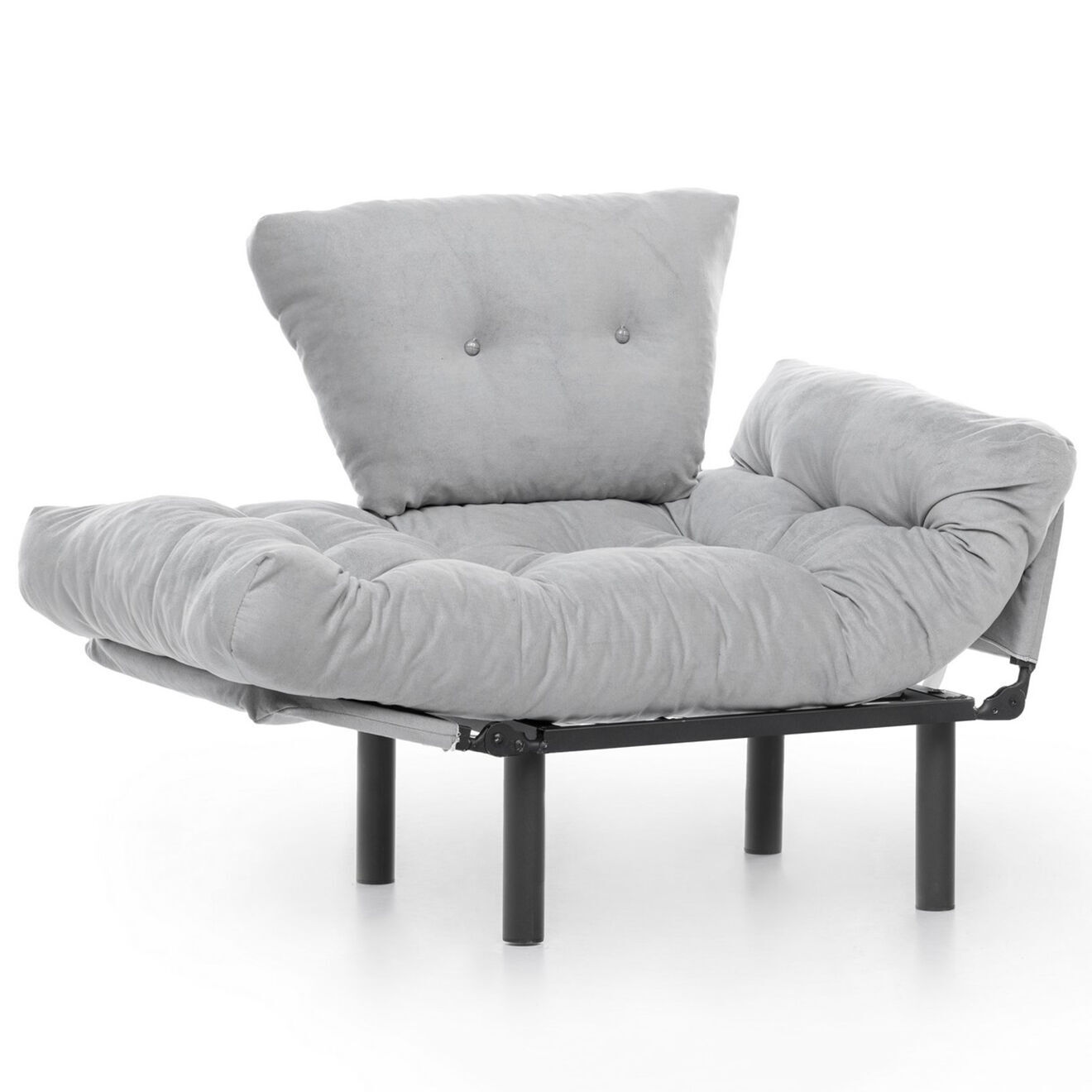 Atelier del Sofa Fauteuil Nitta gris - 60x53x45 cm