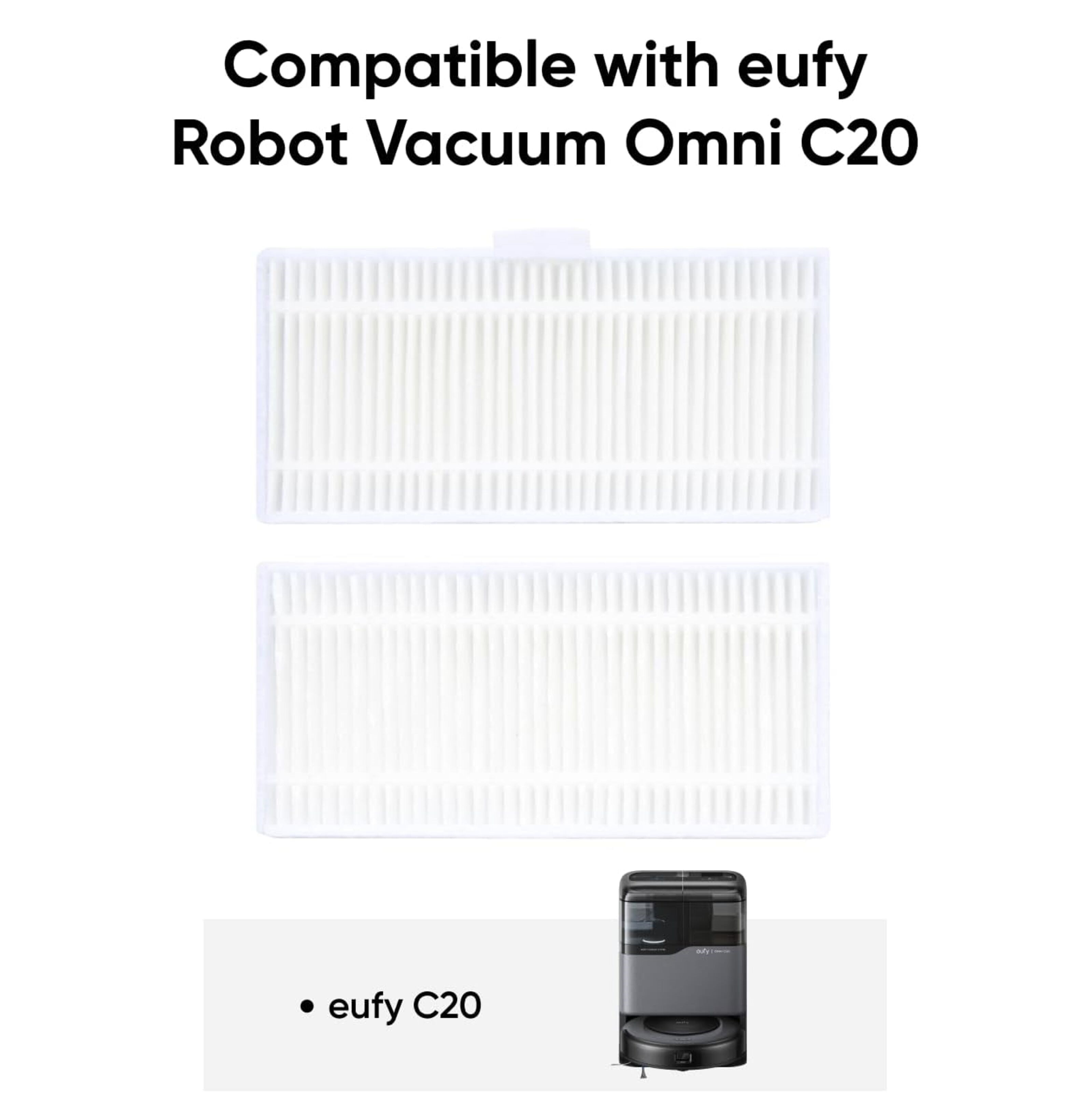 Eufy To vaskbare filtre for Omni C20