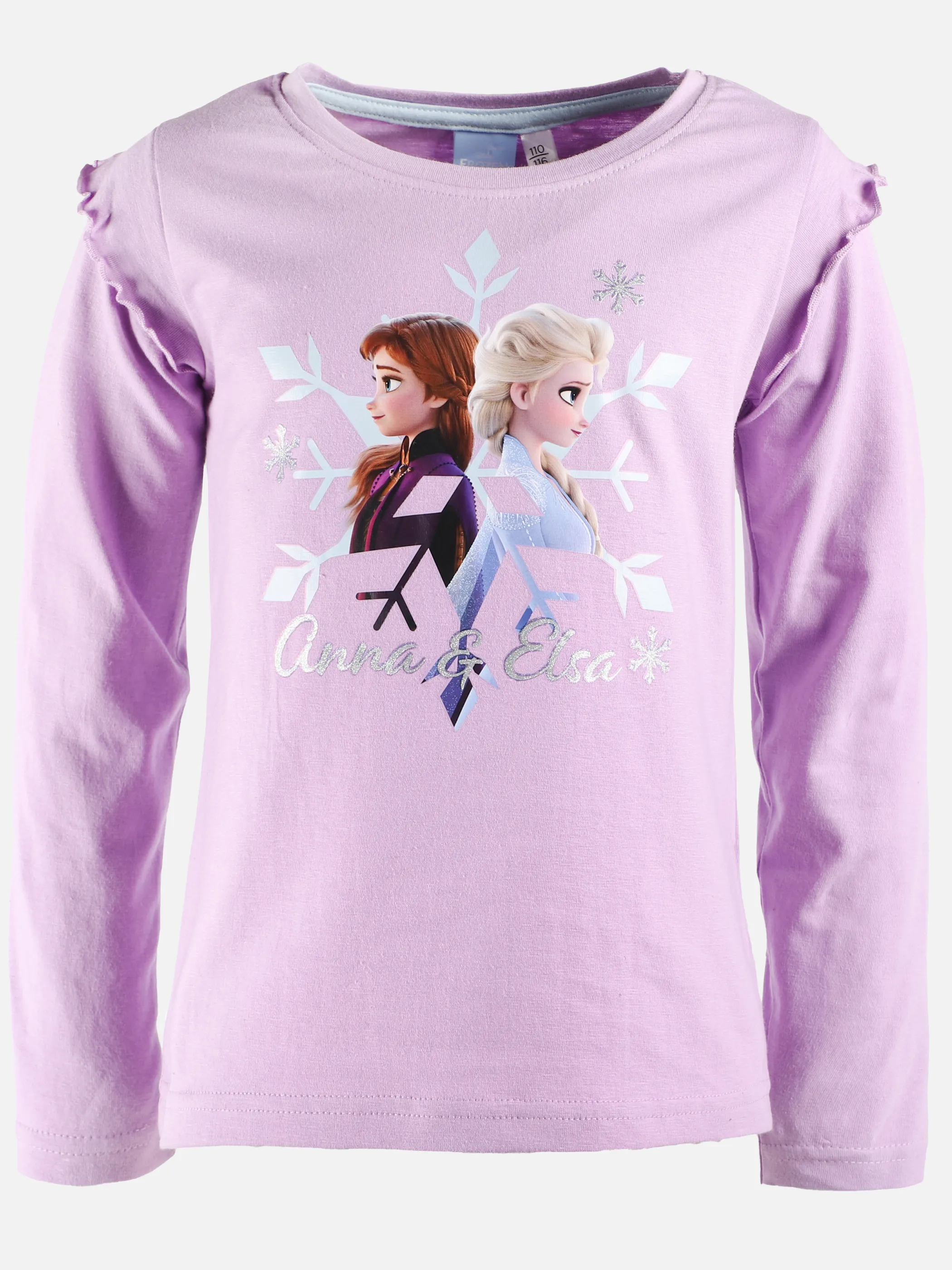 Mädchen Langarmshirt mit Frozen-Motiv