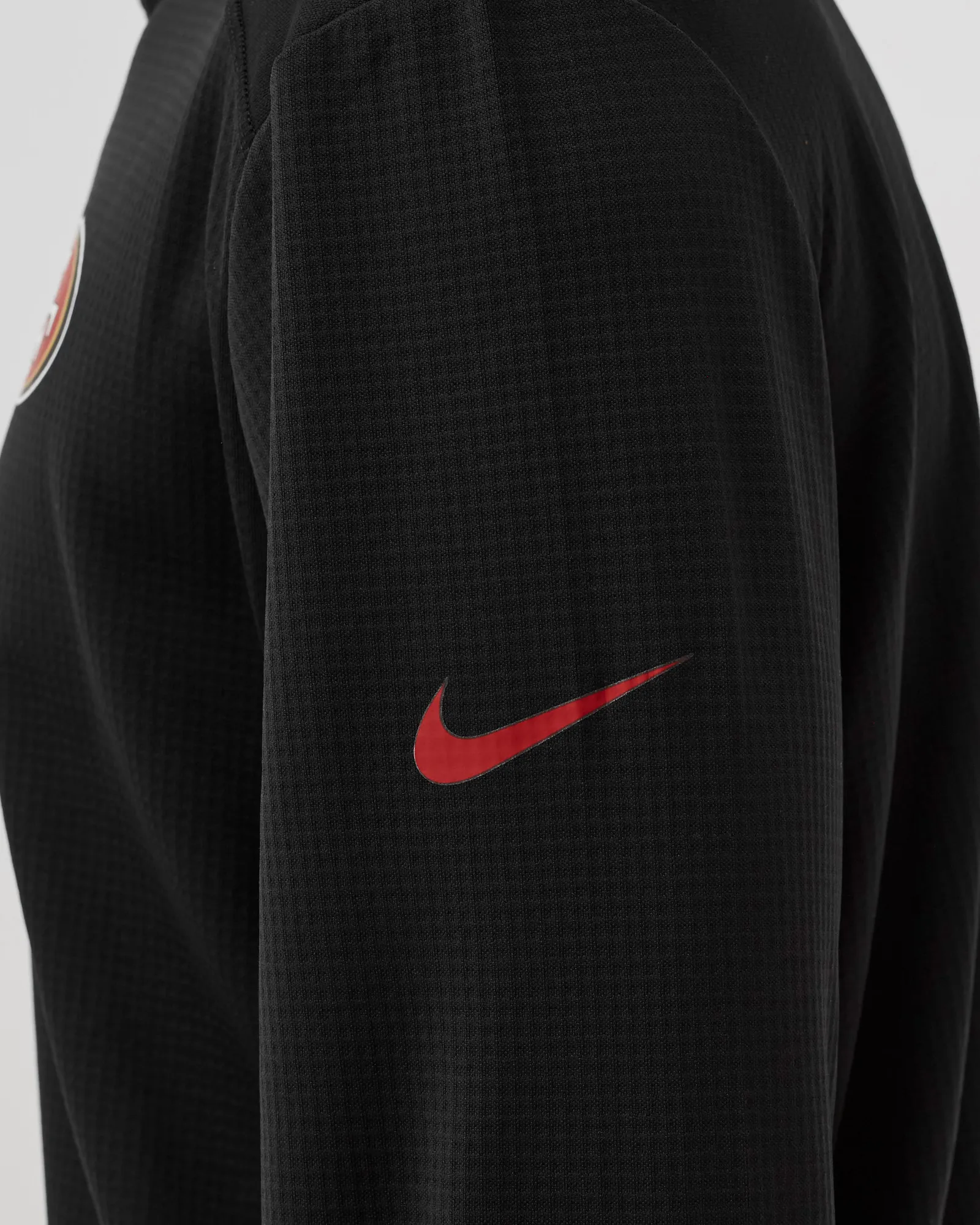 Nike NFL San Francisco 49ers Mens Nike Logo Pacer Half Zip