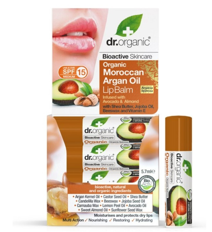 dr organic Lipbalm Morrocan Argan Oil 5.7ml