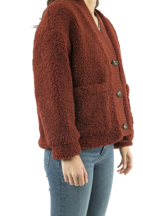 gilets cardigans Veromoda 10220719 annika marron