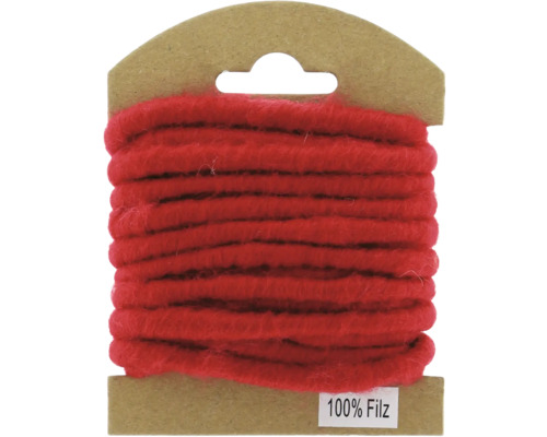 Cadeaulint 3 m vilt rood