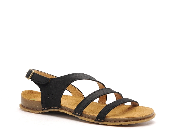 El naturalista nu pieds plats femme panglao n5811 noir