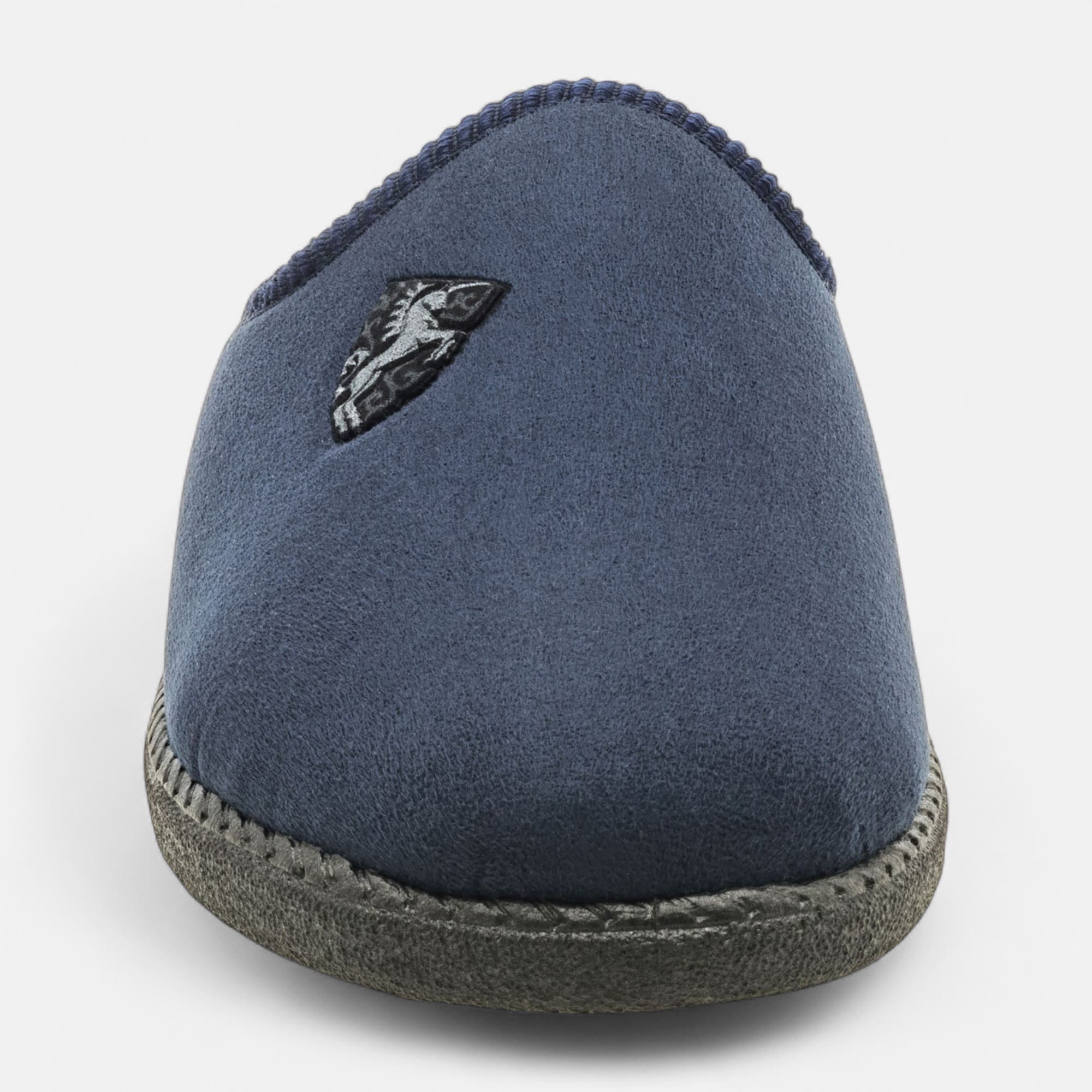 Pantoufles mules Homme bleu marine