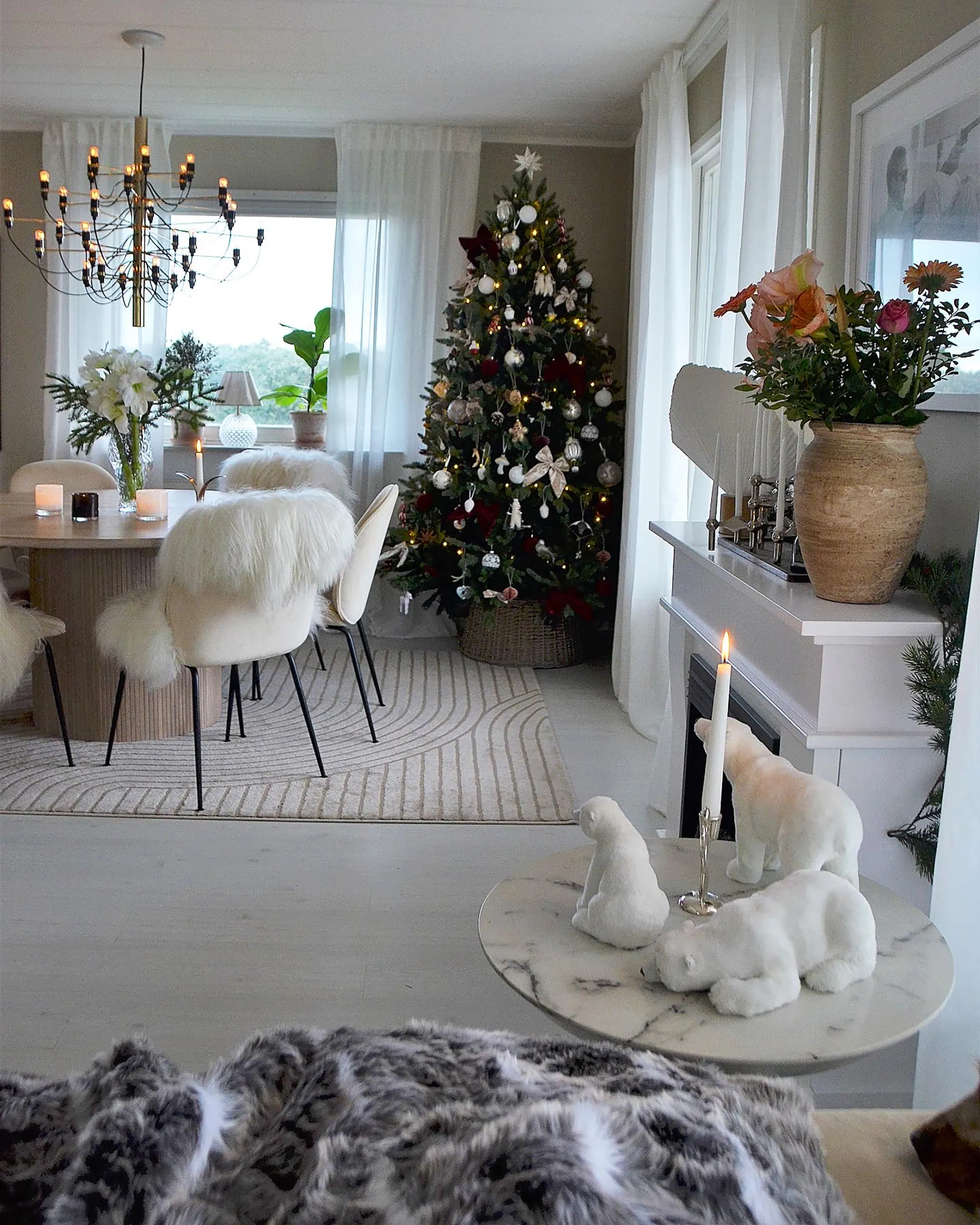Kunstkerstboom HUXLEY 120 cm Groen