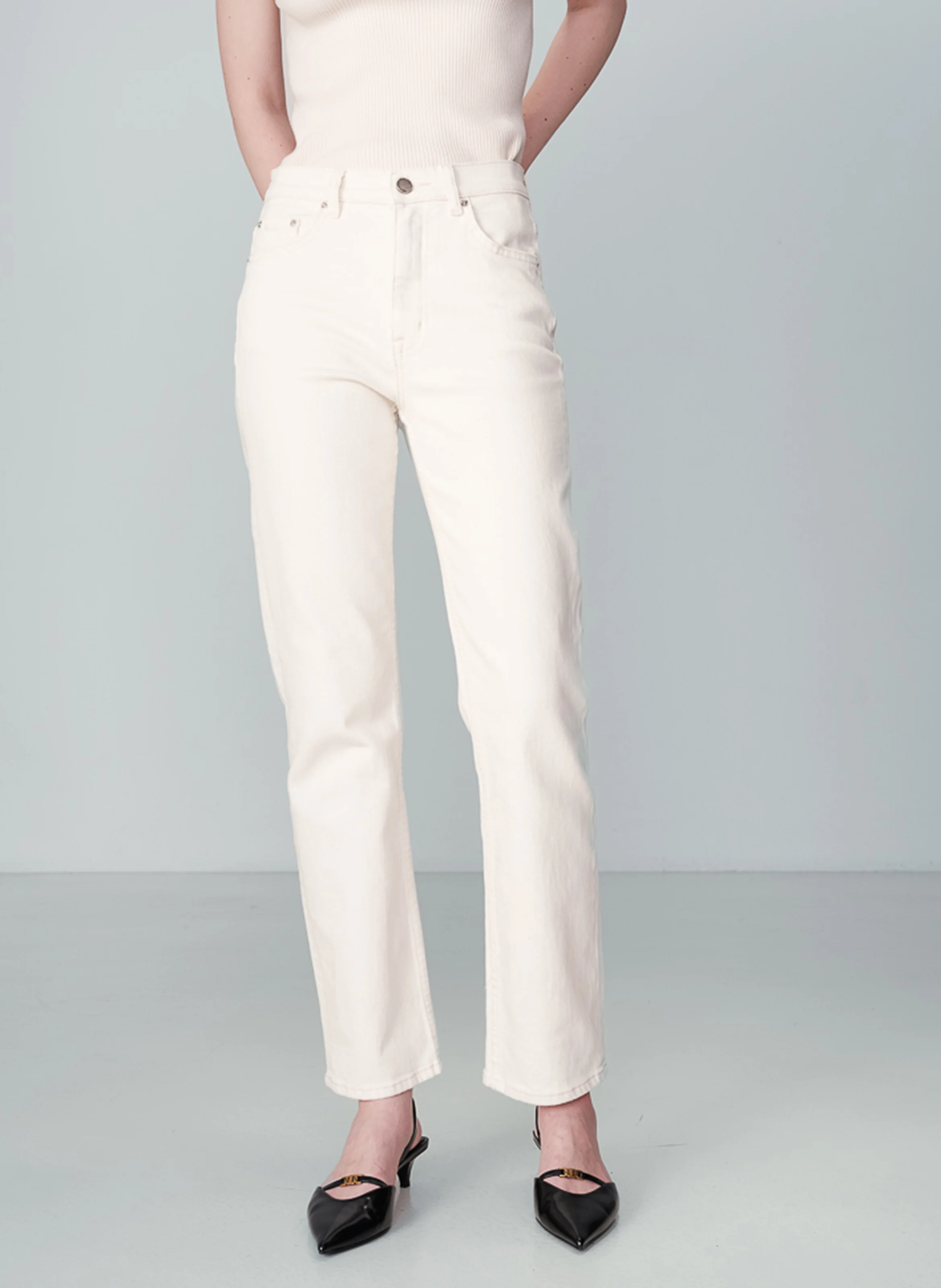 2015 - Jean droit| Beige