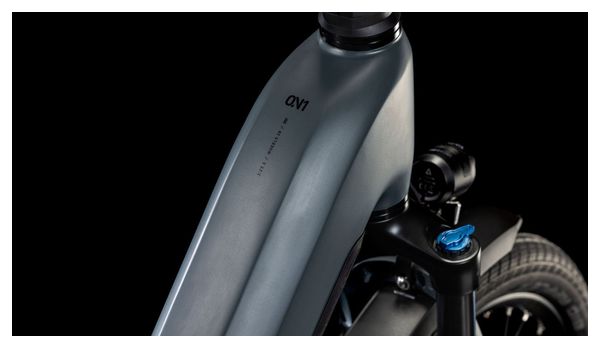 VTC Électrique Cube Kathmandu Hybrid One 600 Easy Entry Shimano Cues 10V 600 Wh 700 mm Gris Shadow 2025