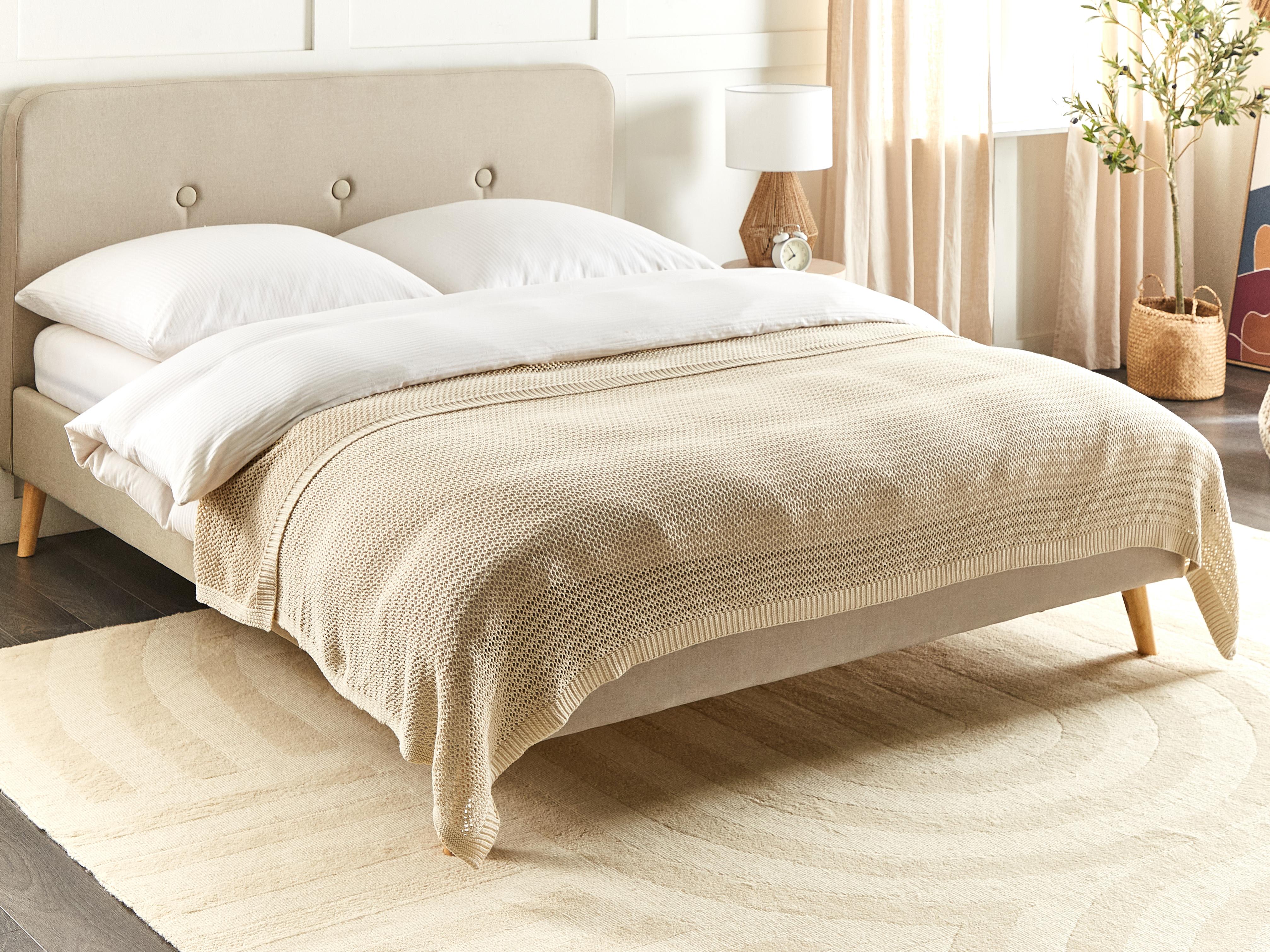 Sprei ILEN Katoen 150 x 200 cm Beige