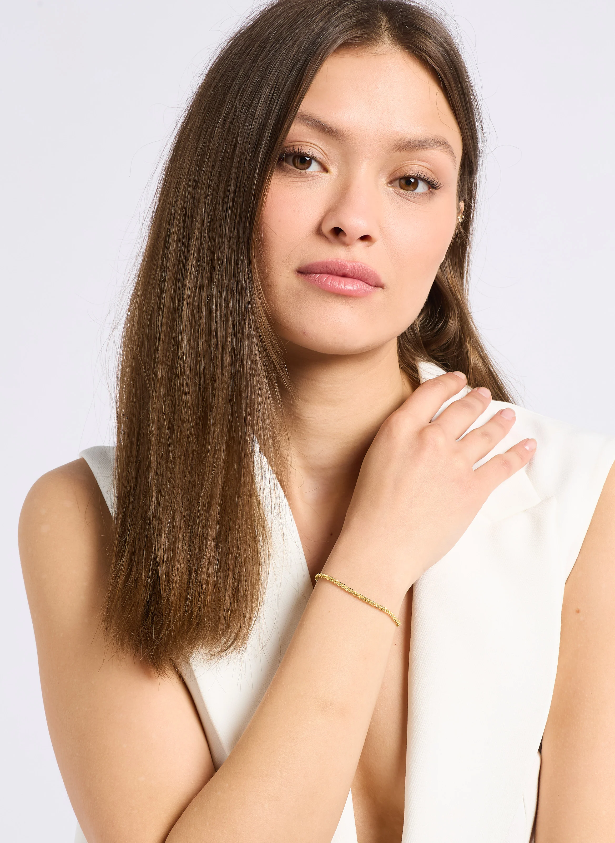 SPARKLE - Bracelet en laiton| Doré