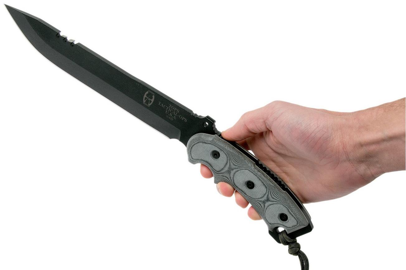TOPS Knives Anaconda 9 Hunters Point AN9HP survivalmes, Ron Hood design