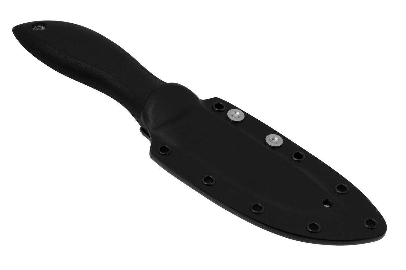 Spyderco Moran Drop Point FB02P Black FRN, vaststaand mes