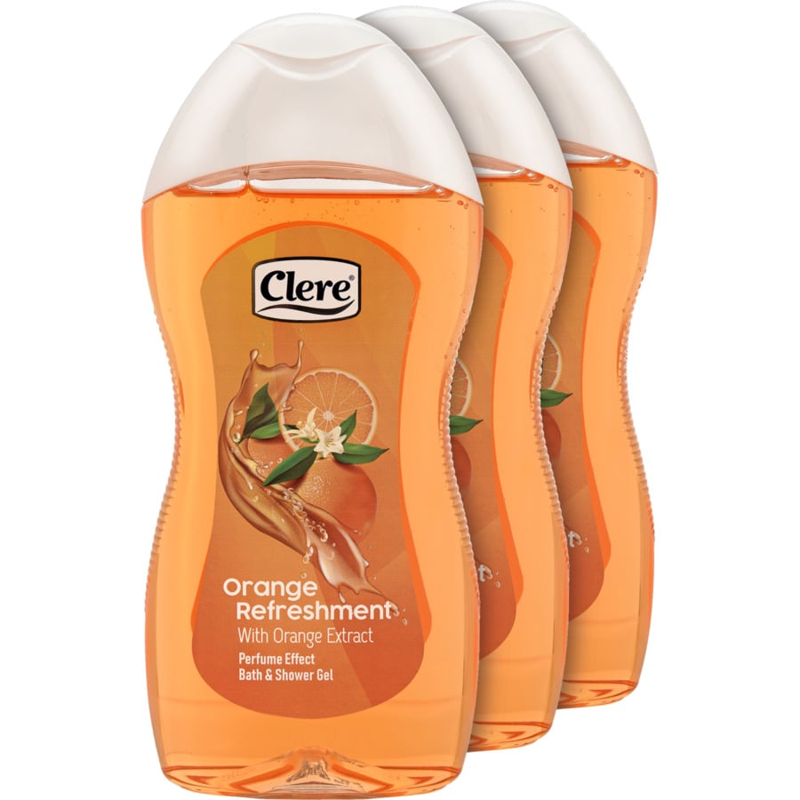 Clere Dusch Hibiscus 3x300ml