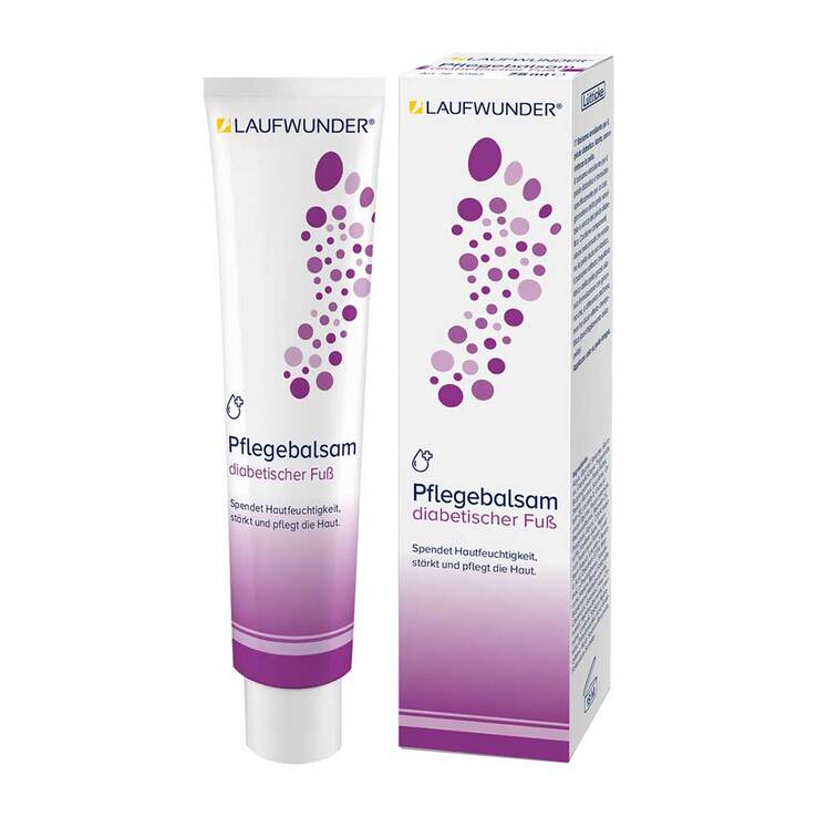 Laufwunder Pflegebalsam für diabetische Füße, 75 ml