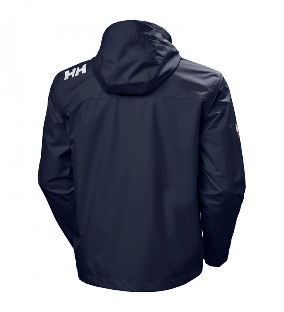 Jaqueta Helly Hansen Navy Crew com capuz