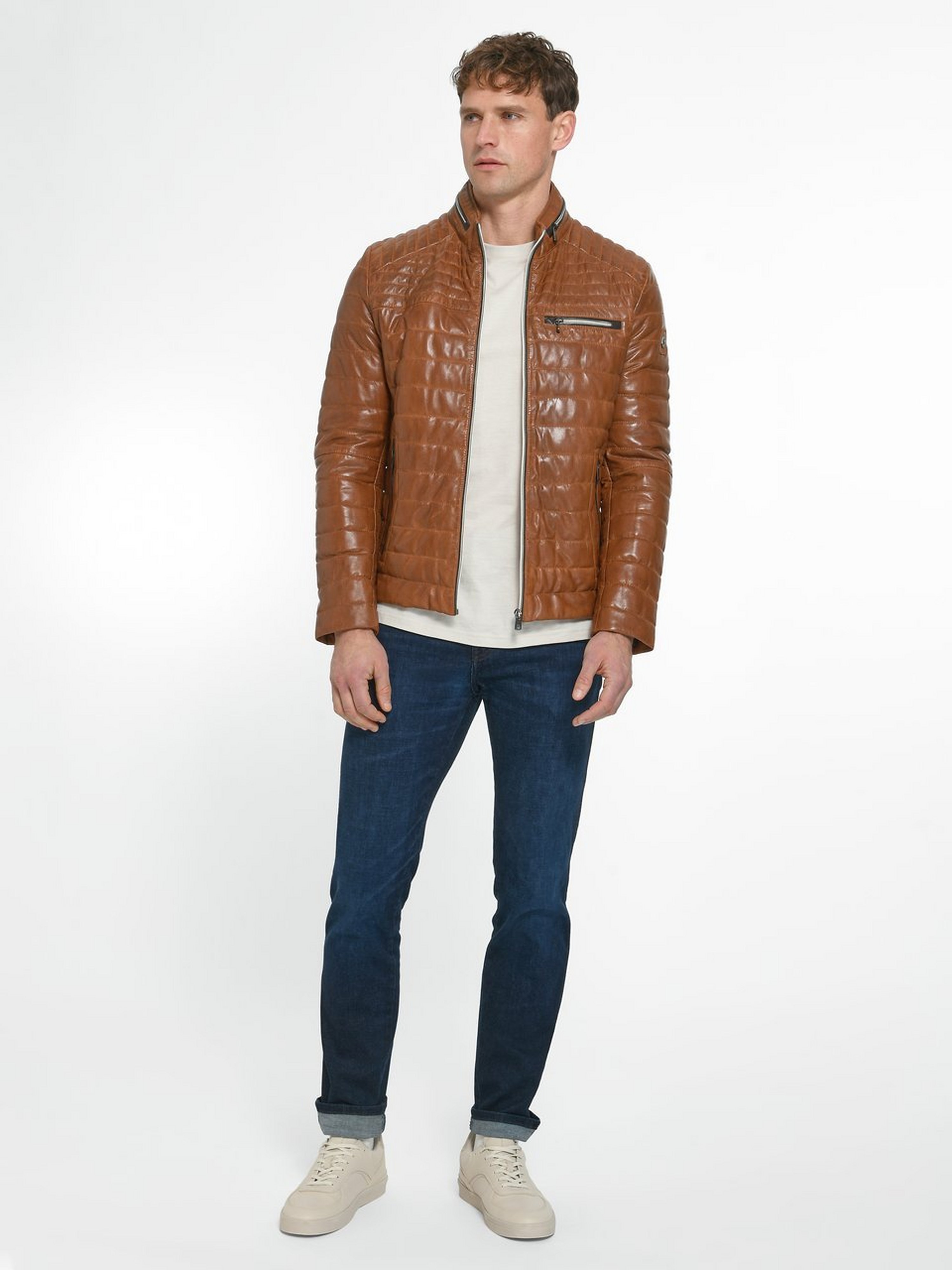 Lederjacke